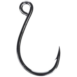 Inline Single Hook Black Nickel #2/0