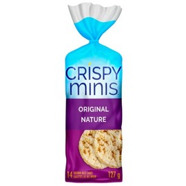 RICE CAKES Quaker Crispy Minis Original Large Brown Rice Cakes, 127g