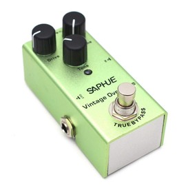 SAPHUE Vintage Overdrive Guitar Effects Pedal Overdrive/Volu