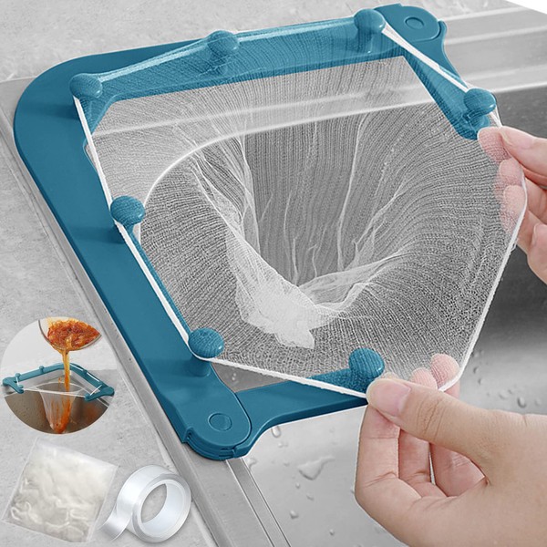 tata Triangle Corner Dish Drainer Net, 50 Pieces, Triangle Corner