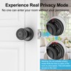 BIWIBON 4-in-1 Smart Door Knob, Fingerprint Door Knob with App