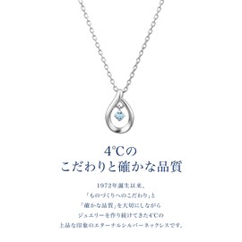 Yondosi Birthstone Silver Necklace, Silver