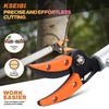 KSEIBI 143020 Long Reach Cut and Hold Bypass Pruner Max