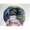 Ice Yarns Rockabilly Color Yarn - Lime Green, Black, Blue,