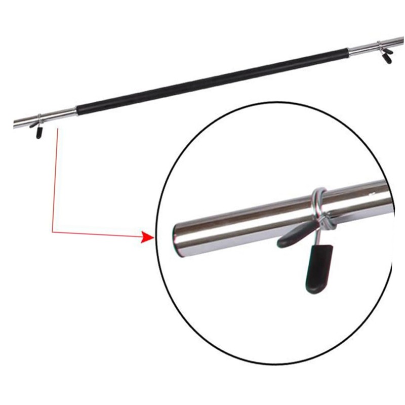 WHAMVOX 27mm Barbell Spring Clamp Barbell Spring Clip Collar Weight