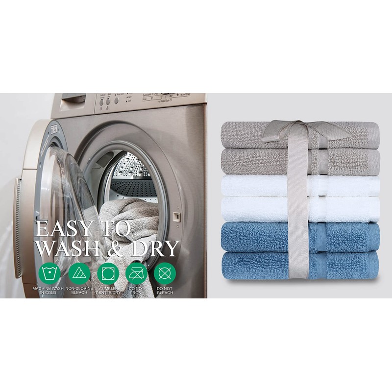 QCS Towels - Face Cloths - 33 x 33 cm
