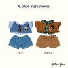 Shirt & Pants Set with Necktie for 3.9 inches (10