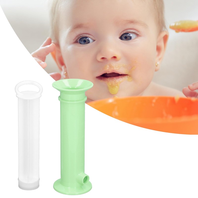 Pure Plastic Baby Food Bag Filler, Fruit Squeeze Puree Filler,
