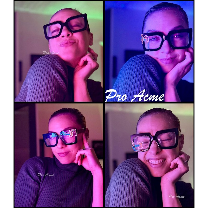 Pro Acme Blue Light Blocking Glasses - Big Square Thick