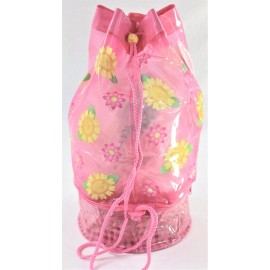 Sanrio Holly's Bear Vinyl Drawstring Backpack