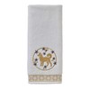 SKL Home Vern Yip Zodiac Dog Hand Towel Set, White