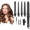 Rizadora Cabello 5 En 1 Intercambiable Cerámica Profesional