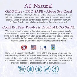 Coral LLC Eco Pure Coral Calcium Powder 16 Ounces                                                                                                     