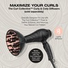 Conair The Curl Collective Curly Hair Diffuser, Works Exclusively with