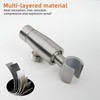 KAPHOME Shower Head Holder,All Metal Handheld Shower Head Holder,Adjustable Shower