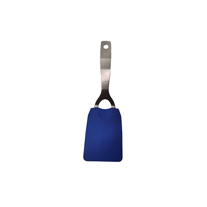 10" Stainless Steel Handle Flexible Nylon Head Turner Spatula (3