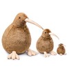 ZHONGXIN MADE Large Kiwi Bird Plush, Realistic 18” Kiwi Bird