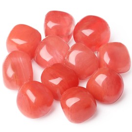 XIANNVXI Watermelon Tourmaline Crystals Gemstones Large Tumbled Stones Minerals Stones Rock Crystals Stone Worry Stone Gepolijste Natural (100G)