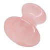 Baluue Facial Massage Tool Rose Quartz Gua Sha for Wrinkle