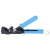 Modular Data Cable Crimper Alloy Steel Flat Mouth Termination Tool