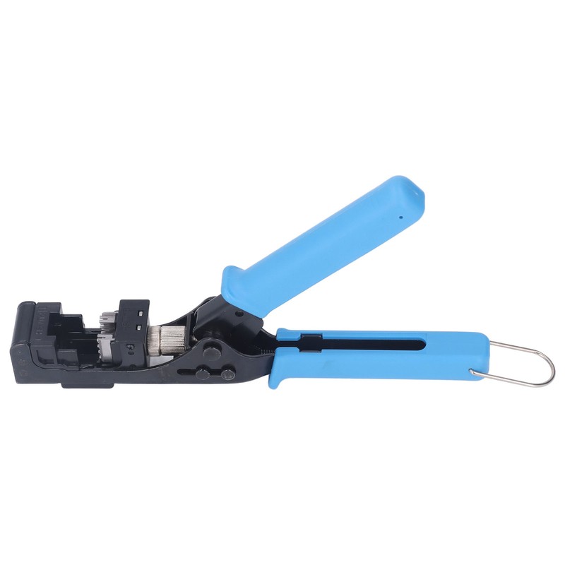 Modular Data Cable Crimper Alloy Steel Flat Mouth Termination Tool
