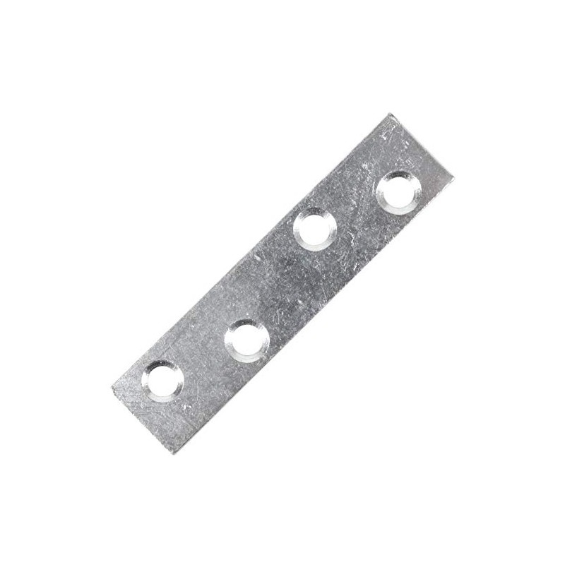 25x Zinc Plated 75mm Mending Plates - Heavy Duty Metal