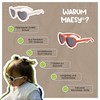 Maesy Baby Sunglasses for 0-2 Years - UV400 Polarised Protection