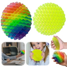 AAGWW 2 Pcs Squeeze Toy Elastic Net DIY Transformation Toy Cute Stress Relief (Product Contents: Set of 2 Elastic Nets