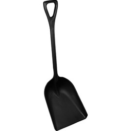 Remco 69829 Seamless Hygienic Shovel - BPA-Free, Food-Safe, Commercial Grade Kitchen and Gardening Accessories, 14", Black