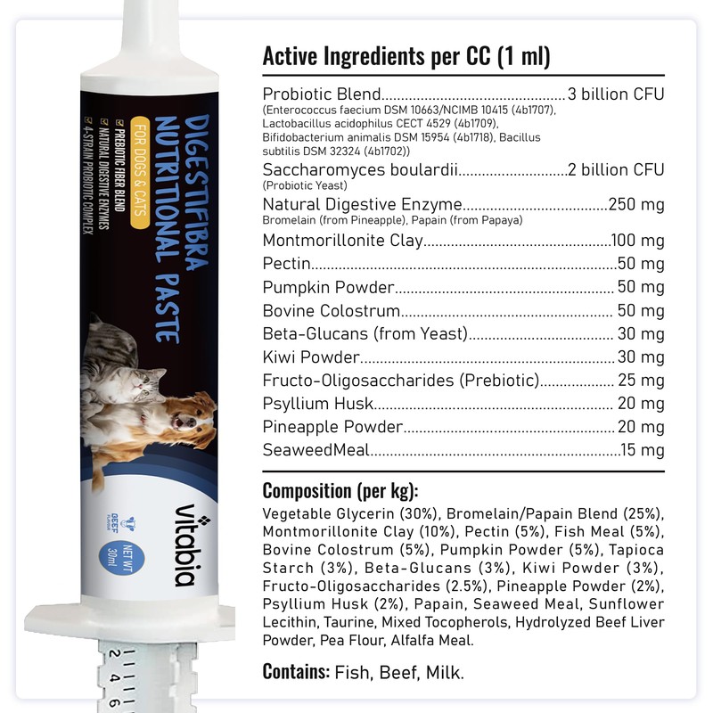 Probiotic Paste for Dogs & Cats | Dog Diarrhoea Treatment