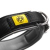 HUNTER Neoprene Reflect BVB Dog Collar Nylon Neoprene Padded Reflective
