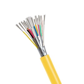 Cmple - Cable HDMI de alta velocidad HDTV Ultra-HD (UHD) 3D, 4K @60Hz, 18Gbps 28AWG Cable HDMI de retorno de audio de 3 pies amarillo