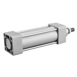 Heschen Pneumatic Standard Cylinder, SC 40-75, PT1/4'' Port, 40mm Bore, 75mm Stroke, Double Acting