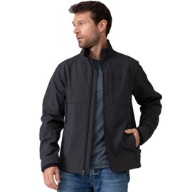 Free Country Men's Lanier Super Softshell® Jacket Coal XL