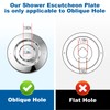 T2901CH Escutcheon Plate Replacement for Moen Shower Trim Kit