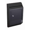 Protex Drop Box Security Lock Box (WDB-110)-Black,Heavy duty,Piano hinge, Secure