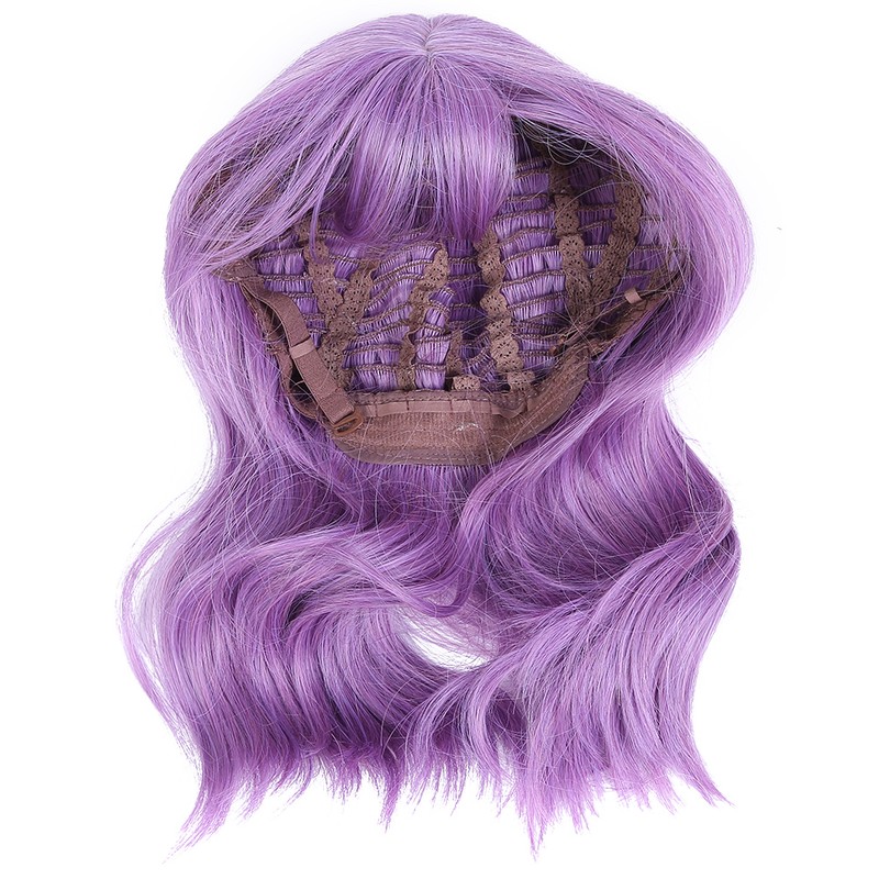 High Temperature Synthetic Women Hair Charming Wavy Wigs Short for