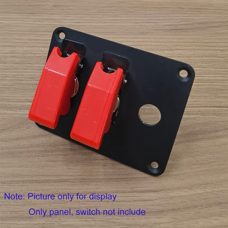 Gebildet 12 mm Mounting Hole Plate for Toggle Switch, Push