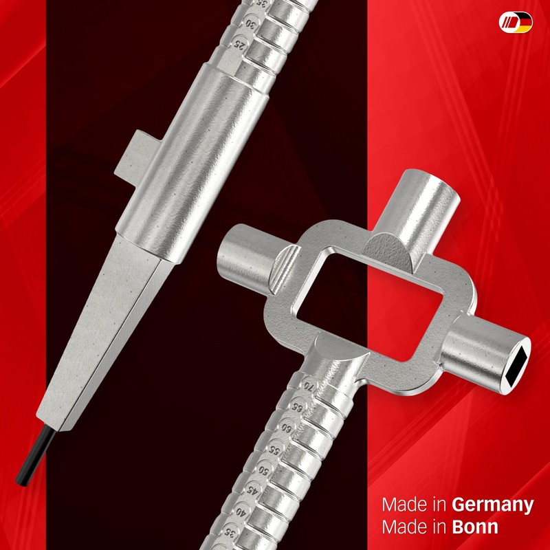Multipick Universal Key [Made in Germany] Construction Key – Architect