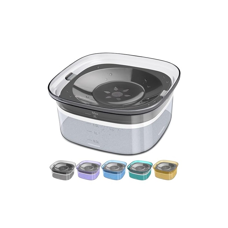 UPSKY - tazón de agua para perros de 70 onzas,