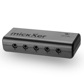 myVolts mickXer 5-way Passive Mixer with Noise Filtering - Console Black
