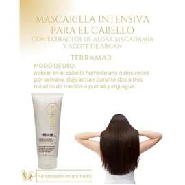 Terramar Kit Reparacin Capilar con Aceite de Argn, Macadamia y Monoi de Tahit  Shampoo 250 ml  Aceite Capilar 120 ml  Mascarilla Intensiva 200 g...   