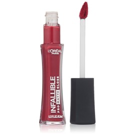 L'Oréal Paris Infallible Lip Pro Matte Gloss, Rouge Envy, 0.21 fl. oz.