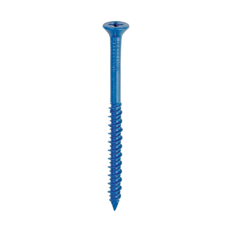 Tapcon 28360 3/16x2-1/4 Blue Star Drive Bugle Head Concrete Anchors