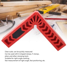 MUNEFE Corner Clamps, 90 Degree Woodworking Clamp, Right Angle Positioner Corner Clamp for Cabinets, Picture Frames, Drawers