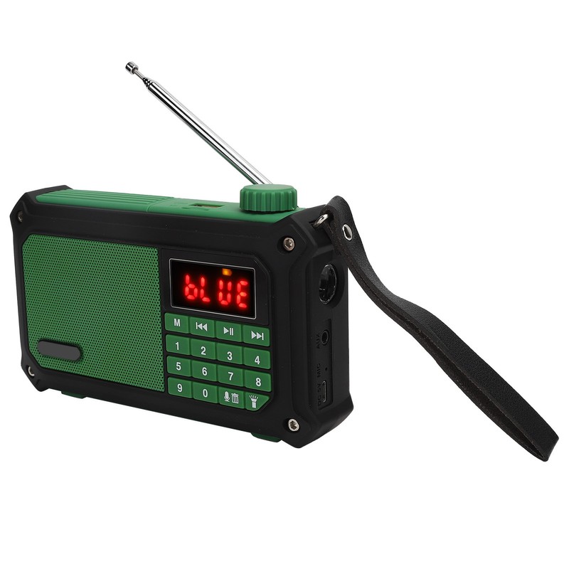 K-81 Multi function Radio Flashlight FM Radio Wireless Bluetooth Speaker