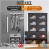 KEFA XL Shoe Storage Box Organizer, 8 Pack Shoe Boxes