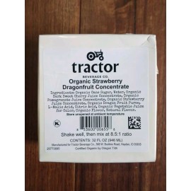 Tractor Juice Bev Co. Strawberry DragonFruit Organic 8.5:1 Concentrate 32oz