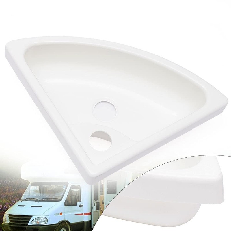 Wall Mount Corner Bathroom Sink, Boat Caravan RV Camper Corner