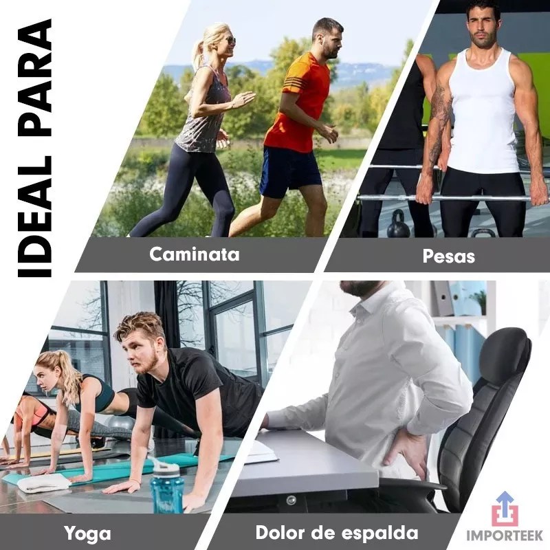 Importeek Faja Chaleco Soporte Corrector Postura Espalda Ajustable